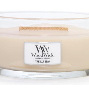 Woodwick Duftkerze Vanille Bean Ellipse