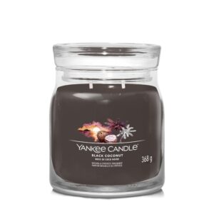 Yankee Candle Signature Duftkerze Black Coconut Signature Medium Jar