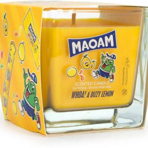 balthasar Duftkerze Maoam Dizzy Lemon 8 x 8 cm, 200 gr
