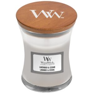 Woodwick Duftkerze Lavender & Cedar Mini Jar