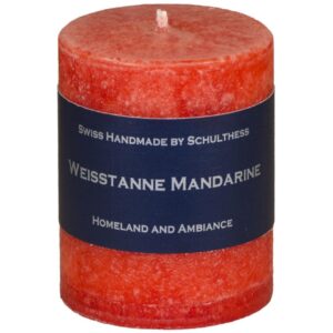 Schulthess Kerzen Duftkerze Weisstanne Mandarine 8 cm