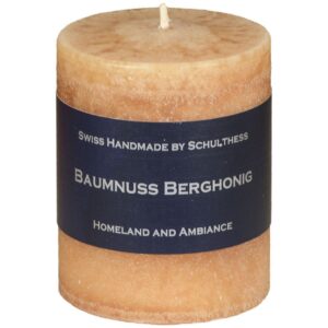 Schulthess Kerzen Duftkerze Baumnuss Berghonig 8 cm