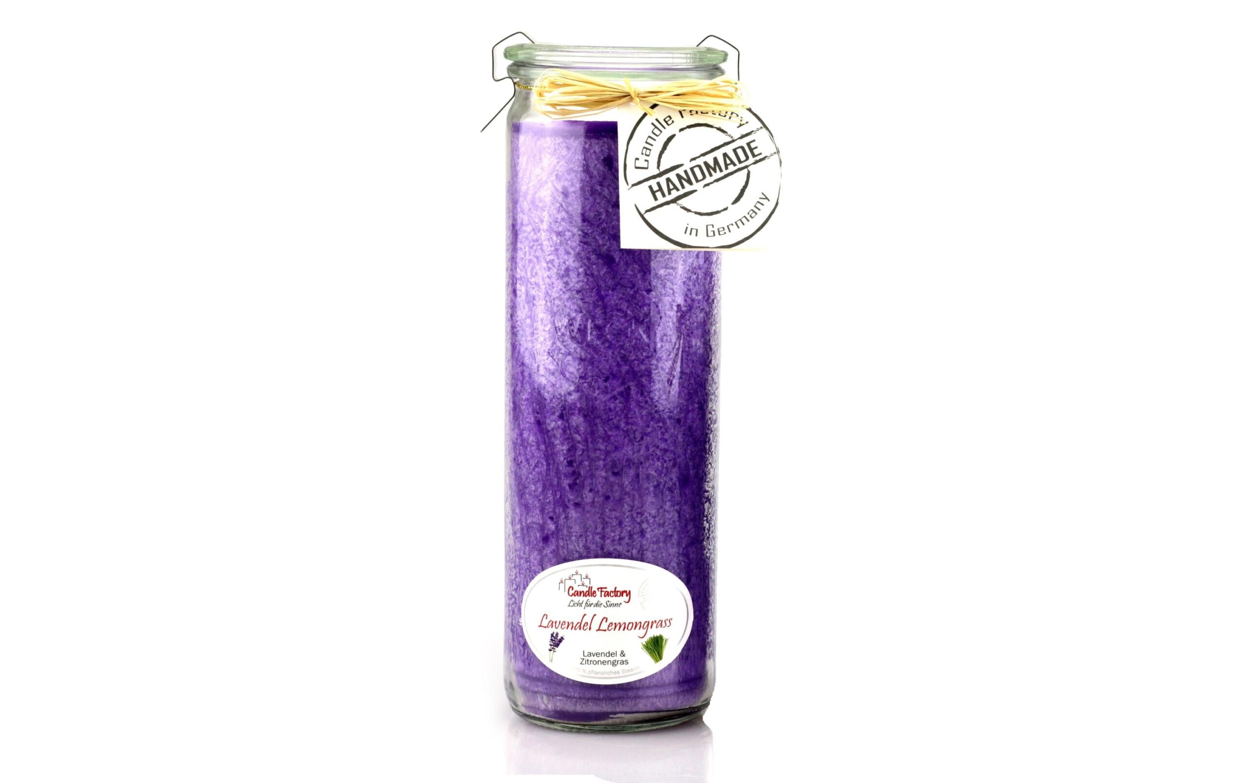 Candle Factory Duftkerze Lavendel und Lemongrass Big Jumbo