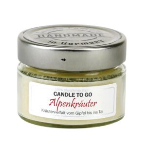 Candle Factory Duftkerze Alpenkräuter Candle to go