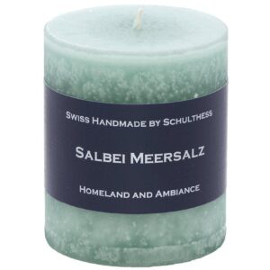 Schulthess Kerzen Duftkerze Salbei Meersalz 8 cm
