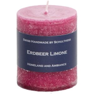 Schulthess Kerzen Duftkerze Erdbeer Limone 8 cm