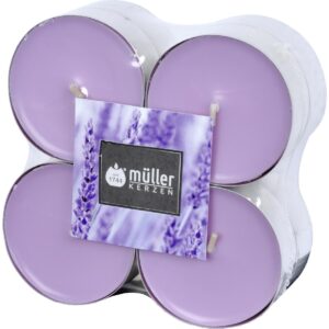 müller Kerzen Duftkerze Lavender Fields 8 Stück