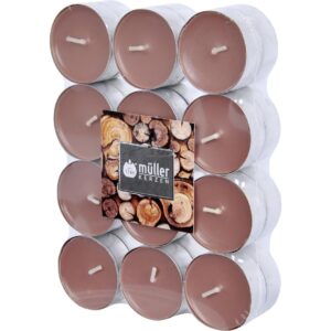 müller Kerzen Duftkerze Sandalwood 24 Stück