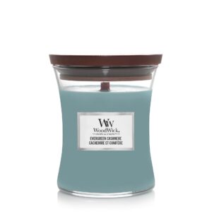 Woodwick Duftkerze Evergreen Cashmere Medium Jar