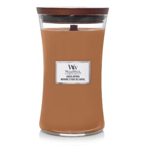 Woodwick Duftkerze Santal Myrrh Large Jar