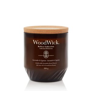 Woodwick Duftkerze Lavender & Cypress ReNew Medium Jar