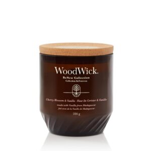 Woodwick Duftkerze Cherry Blossom & Vanilla ReNew Medium Jar