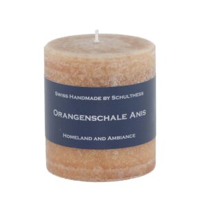 Schulthess Kerzen Duftkerze Orangenschale Anis 7 x 8 cm