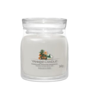 Yankee Candle Signature Duftkerze Woodland Weekend Memories Signature Medium Jar
