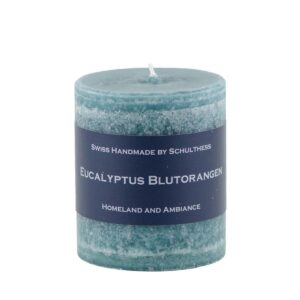 Schulthess Kerzen Duftkerze Eucalyptus Blutorangen 7 x 8 cm