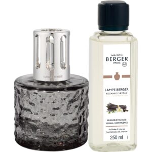 Maison Berger Duftlampe Mirage + 250 ml Splendeur Vanillée, Schwarz