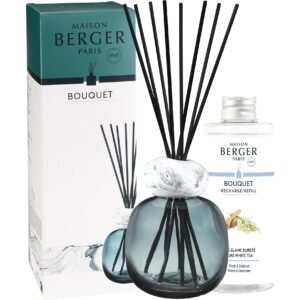 Maison Berger Duftstäbchen Minéral + 180 ml The Blanc Pureté, Blau