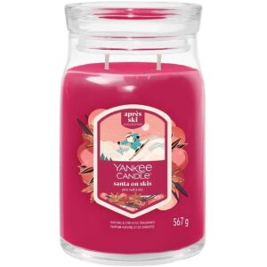 Yankee Candle Signature Duftkerze Santa on Skis Large Jar