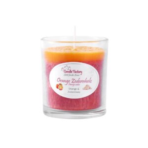 Candle Factory Duftkerze Party Light Orange Zedern