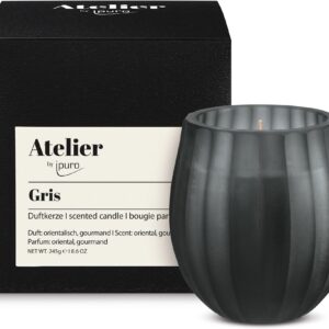 ipuro Duftkerze Grau, 245 g