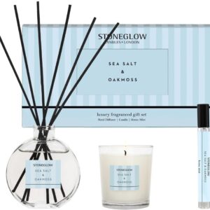 Stoneglow Geschenkset Sea Salt & Oakmoss 3-teilig, 120 ml