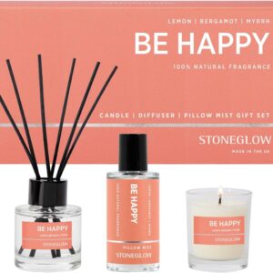 Stoneglow Geschenkset Be Happy 3-teilig, 50 ml