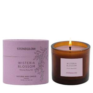 Stoneglow Duftkerze Wisteria Blossom 200 g