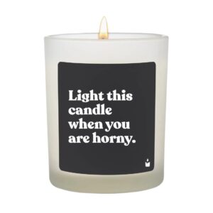 ChattyCandles Duftkerze Light this candle when you are horny 6.7 x 8 cm