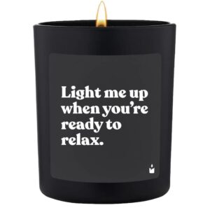 ChattyCandles Duftkerze Light me up when you’re ready to relax 6.7 x 8 cm