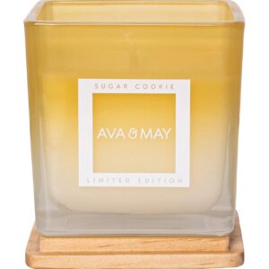 AVA & MAY Duftkerze Sugar Cookie, 8.5 x 8.5 cm