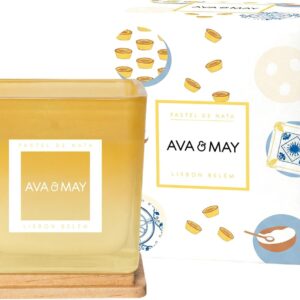 AVA & MAY Duftkerze Pastel de Nata 200g
