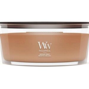 Woodwick Duftkerze Hazelnut Roast Ellipse