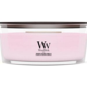 Woodwick Duftkerze Cherry Blossom & Vanilla Ellipse