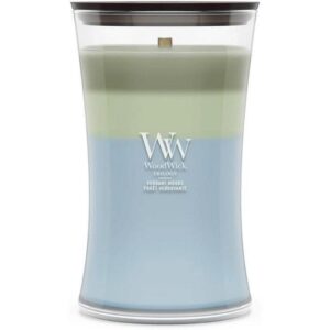 Woodwick Duftkerze Verdant Woods Trilogy Large Jar