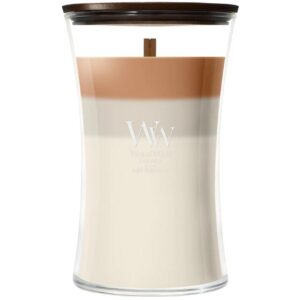 Woodwick Duftkerze Café Macchiato Trilogy Large Jar