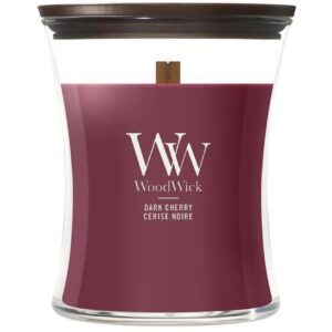 Woodwick Duftkerze Dark Cherry Medium Jar