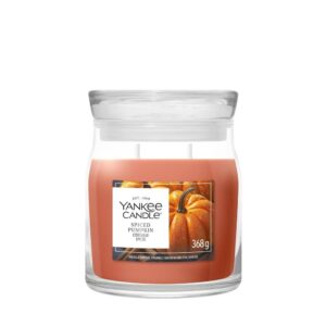 Yankee Candle Signature Duftkerze Spiced Pumpkin Signature Medium Jar