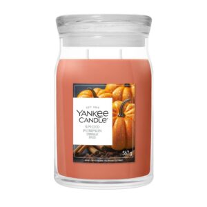 Yankee Candle Signature Duftkerze Spiced Pumpkin Signature Large Jar