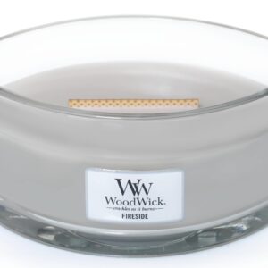 Woodwick Duftkerze Fireside Ellipse