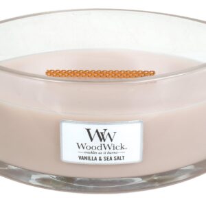 Woodwick Duftkerze Ellipse Vanilla & Sea Salt