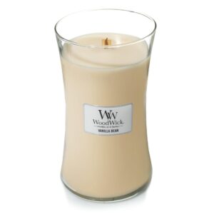 Woodwick Duftkerze Vanille Bean Medium Jar