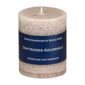 Schulthess Kerzen Duftkerze Adlerholz 8 cm
