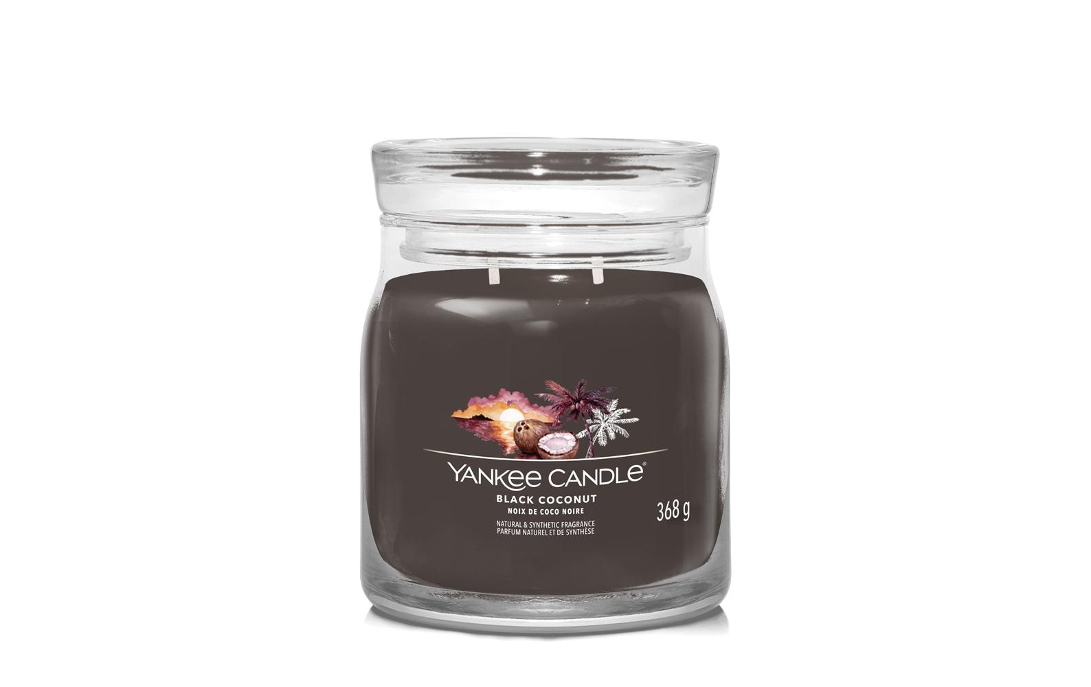 Yankee Candle Signature Duftkerze Black Coconut Signature Medium Jar
