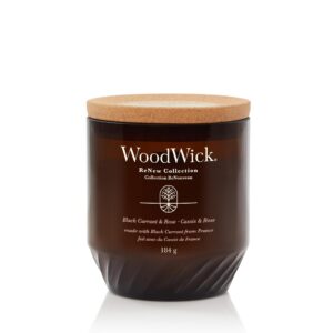 Woodwick Duftkerze Black Currant & Rose ReNew Medium Jar