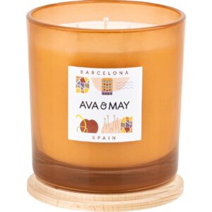 AVA & MAY Duftkerze Barcelona Gross, 500 g