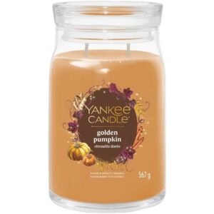 Yankee Candle Signature Duftkerze Golden Pumpkin Large Jar