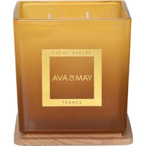 AVA & MAY Duftkerze Crème Brulée, 450 g
