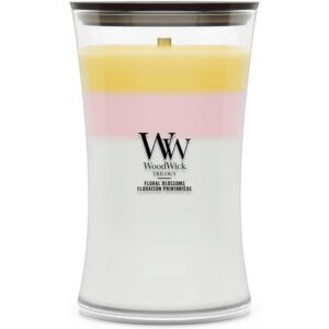 Woodwick Duftkerze Floral Blossoms Trilogy Large Jar