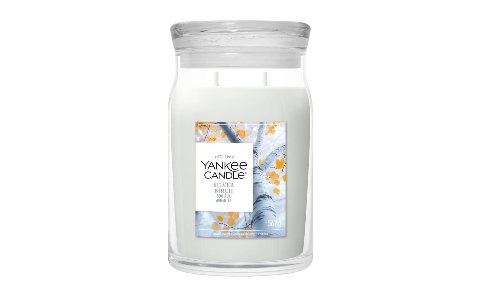 Yankee Candle Signature Duftkerze Silver Birch Signature Large Jar