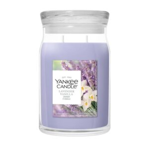 Yankee Candle Signature Duftkerze Lavender Vanilla Signature Large Jar